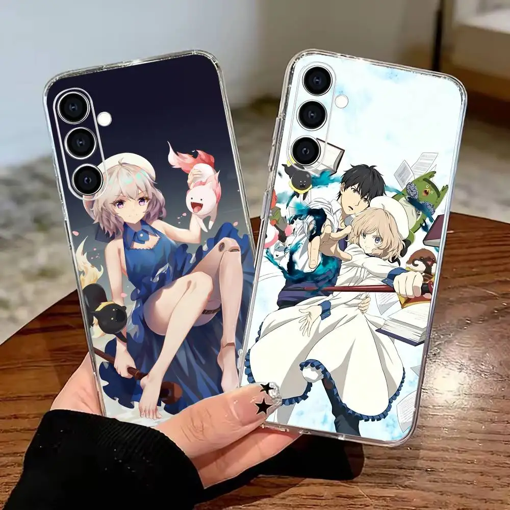 funny Anime InSpectre Phone Case for Samsung Galaxy A55 A06 A16 A26 A36 A56 A25 A35 A15 Transparent Flexible Cover