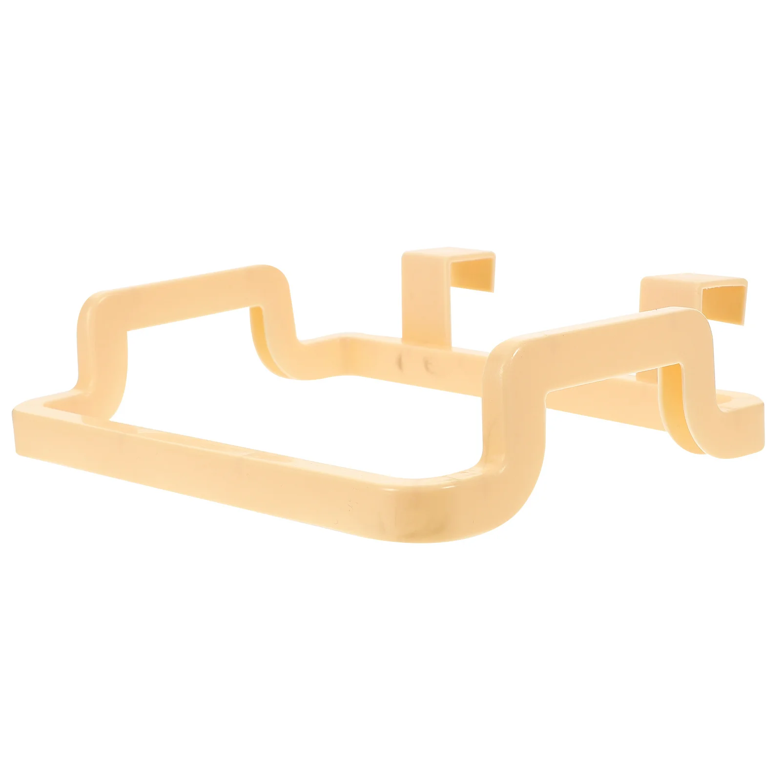 

Plastic Kitchen Cabinet Hanging Garbage Bag Rack Yellow Rubbish Bag Holder for Trash Storage Cupboard Hanging Use