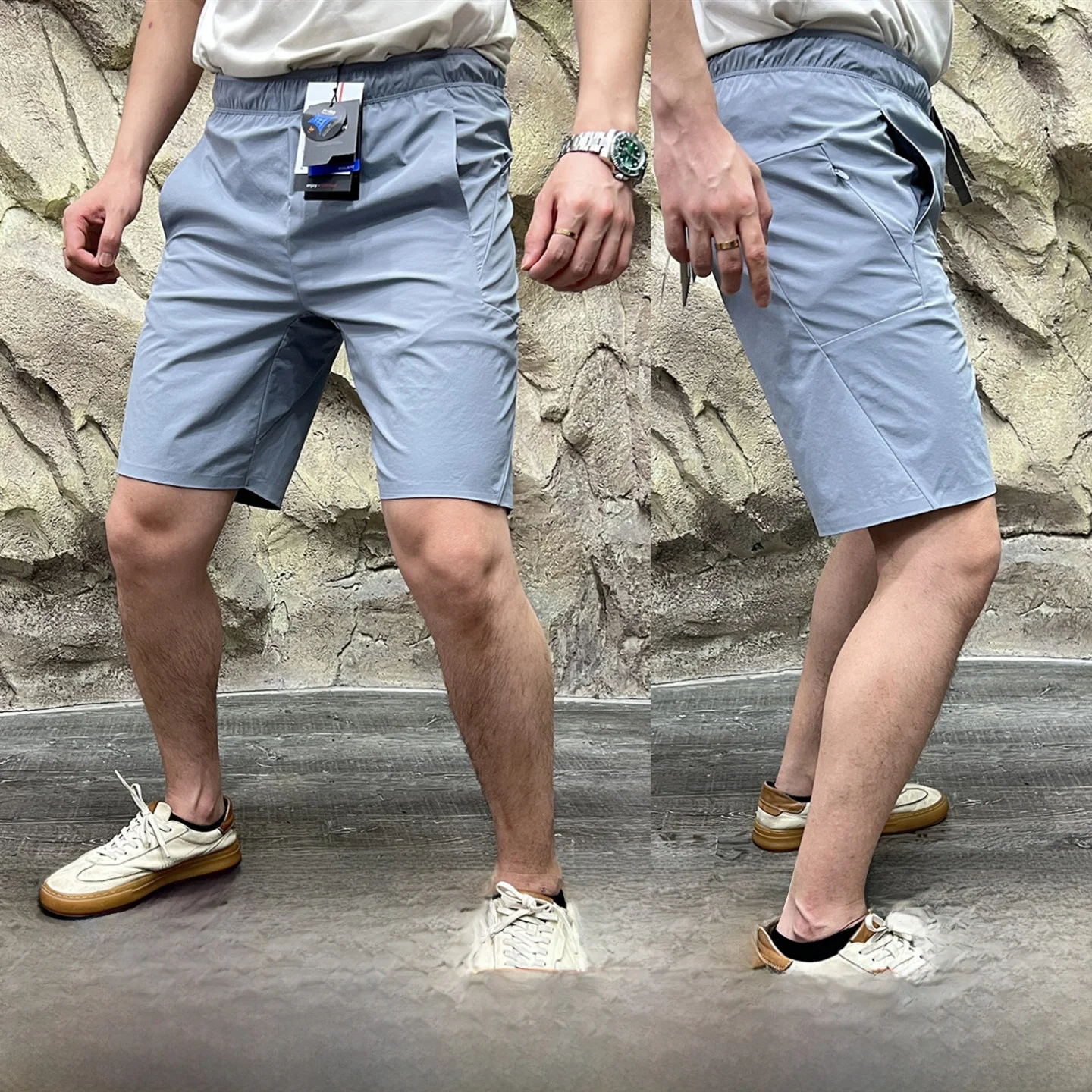 

Outdoor LEAVO JOHNSON Qui Dry Breathable Glued orts New Concept Cold Sensation Youthful Casual Pants for Summer