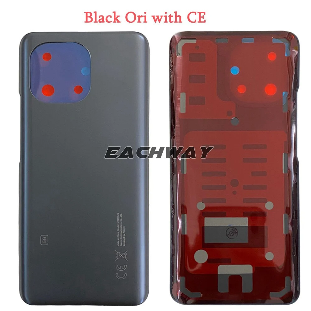 New For Xiaomi Mi 11 Battery Cover Rear Door Housing Case For Xiaomi Mi11 M2011K2C M2011K2G Battery Cover Replacement Parts