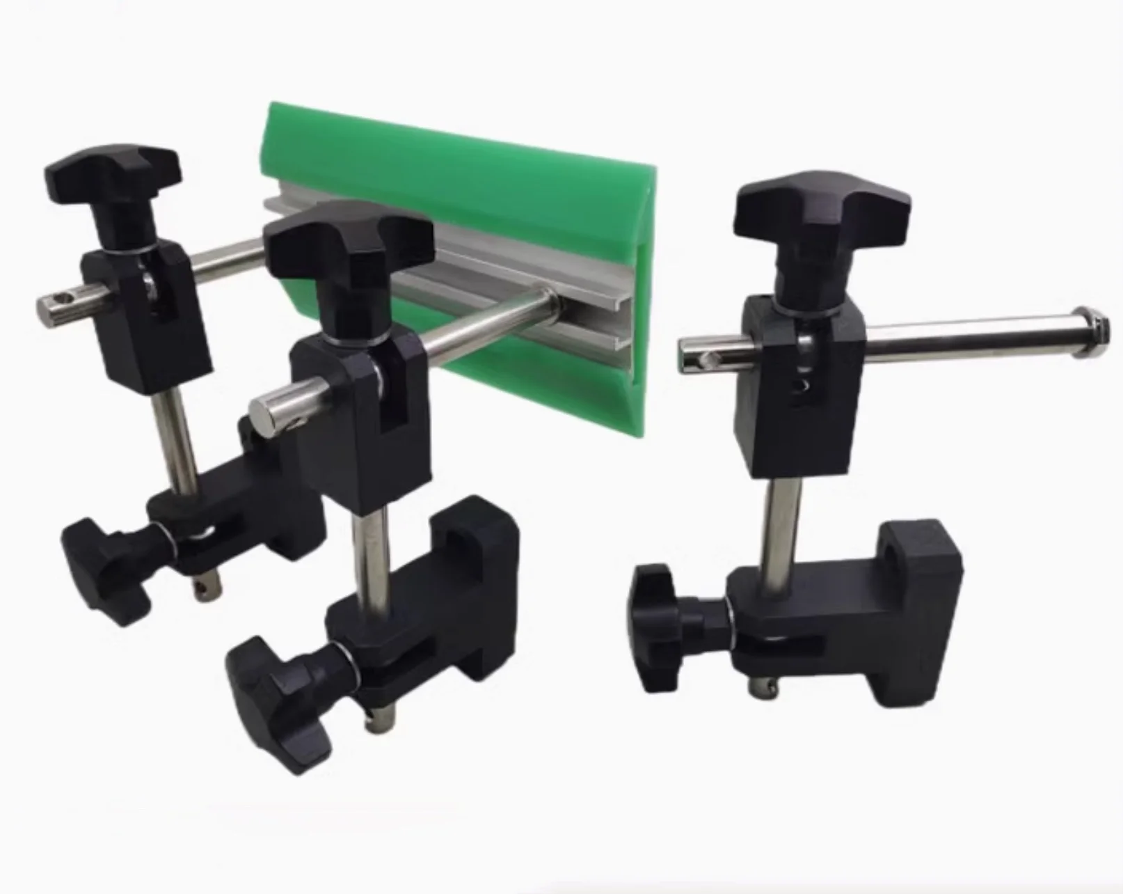 Conveyor Assembly Line Accessories Adjustable Bracket Vertical U-shaped Clamp Length T Clamp Guardrail Combination Support Frame