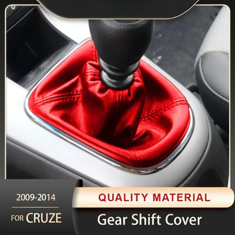 for Chevrolet Cruze 2009 - 2014 Gear Collars Leather Protector Accessories Gear Shift Gaiter Boot Cover view 5