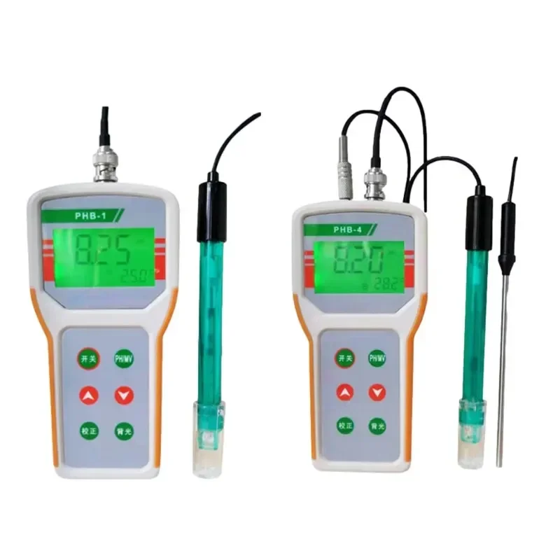 Latest NEW Miniature Handheld PHB-1/PHB-4 Portable PH Meter/Acidity Meter Fish Tank Water Quality Detection Acid and Base Tester