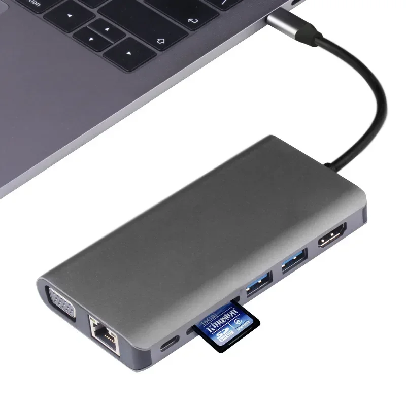 

НОВЫЙ многофункциональный адаптер-концентратор 8 в 1, двойной USB-адаптер для чтения карт, конвертер для камеры, игровые контроллеры, клавиатура, планшет, сканер