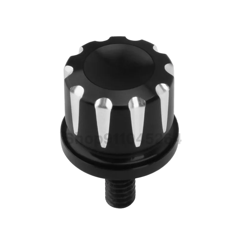 Motorcycle Black Seat Bolt Tab Screw For Harley Touring Road King Street Glide Softail Dyna Sportster XL Street Bob 96-19