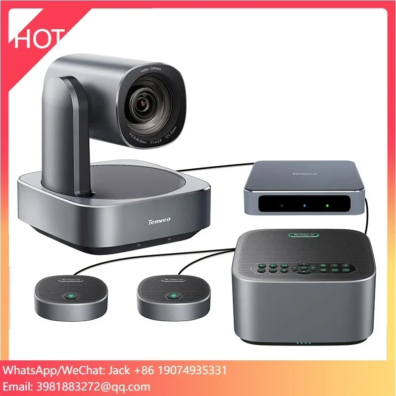 12x Zoom 4K PTZ Video Conference Camera USB 3.0 HDM I 8MP Streaming Meeting Room Video Conference Camera System