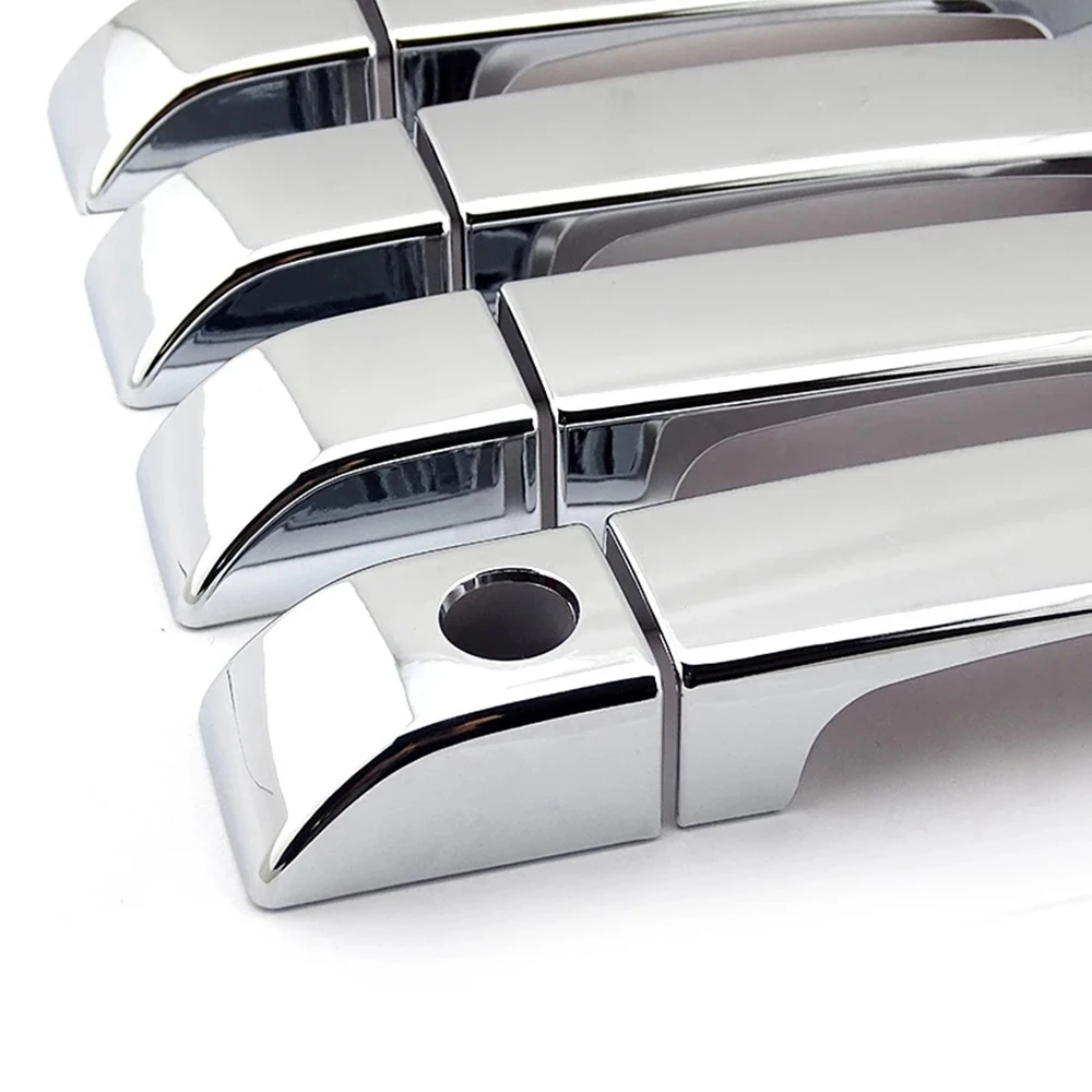 

A51K-Silver Door Handle Covers Trim For Land Rover Range Rover L322 2002-2012