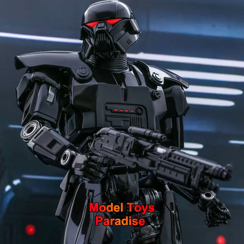 

HOTTOYS HT TMS032 1/6 Collectible Toys Dark Trooper Star Wars Mandalorian Soldier 12Inch Full Set Action Figure Model Fans Gifts