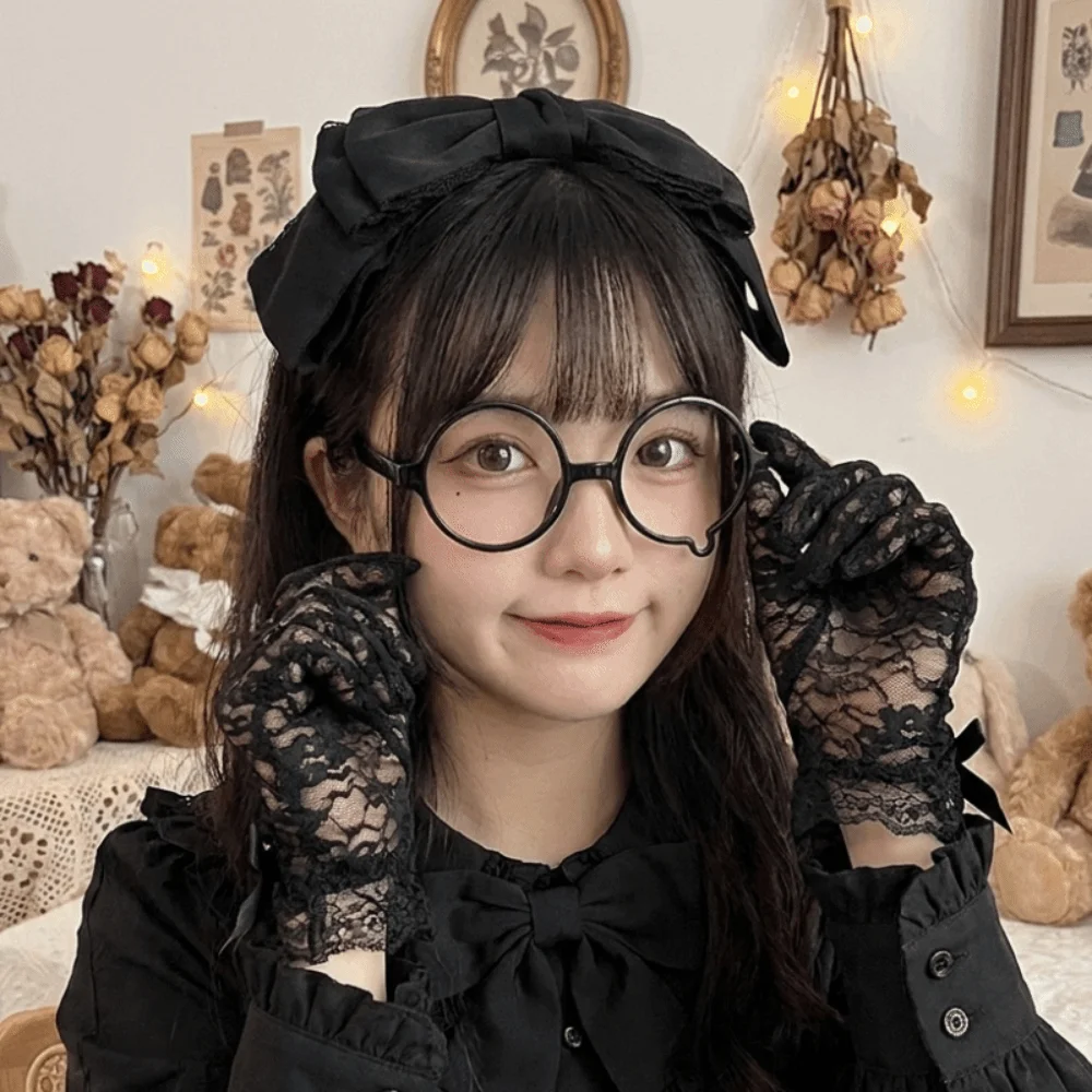 Bingkai Kacamata Hitam Kawaii - Anime Cosplay Party ulasan dan harga