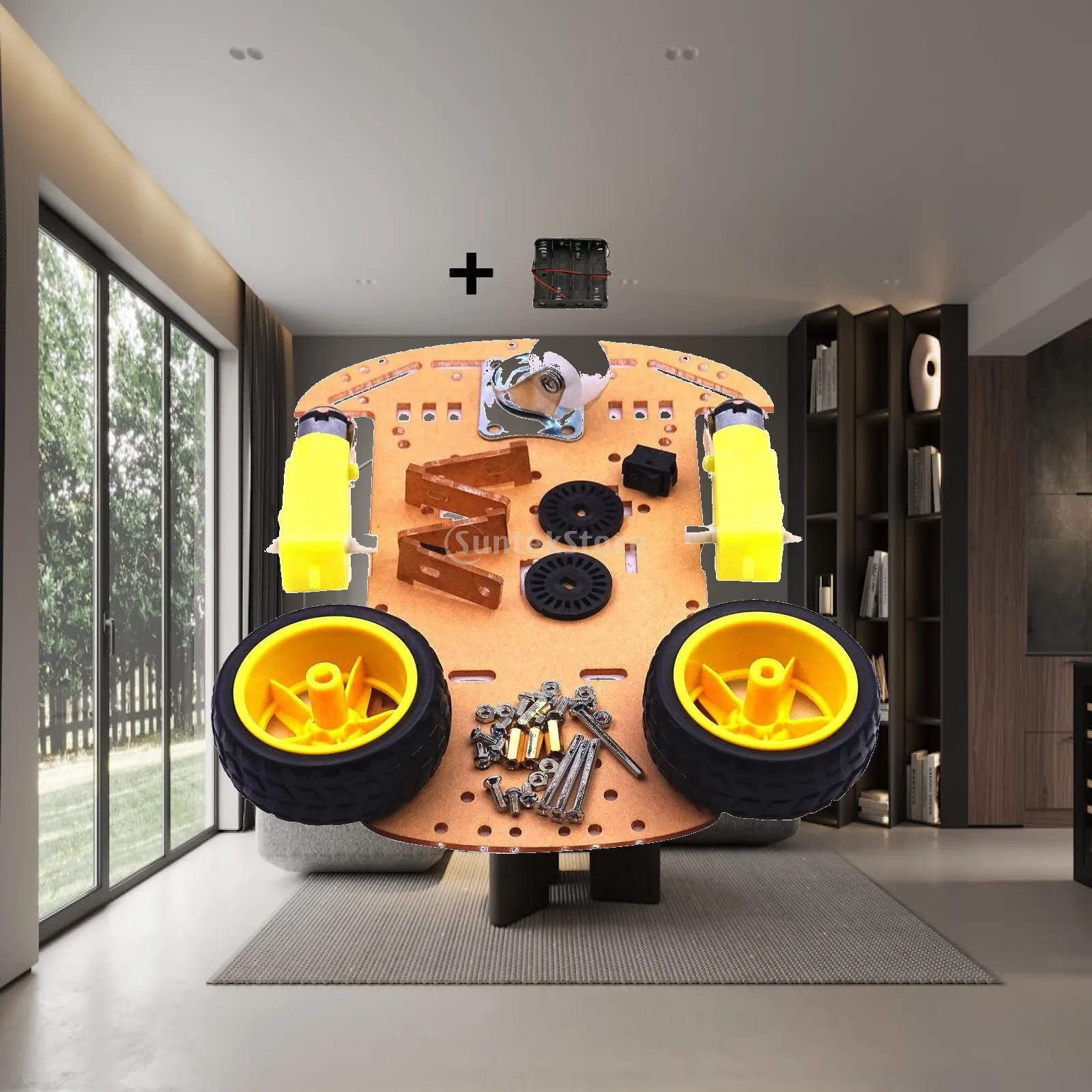 2wd-smart-robot-car-chassis-kit-high-precision-speed-encoder-motor-base-platform-for-educational-projects