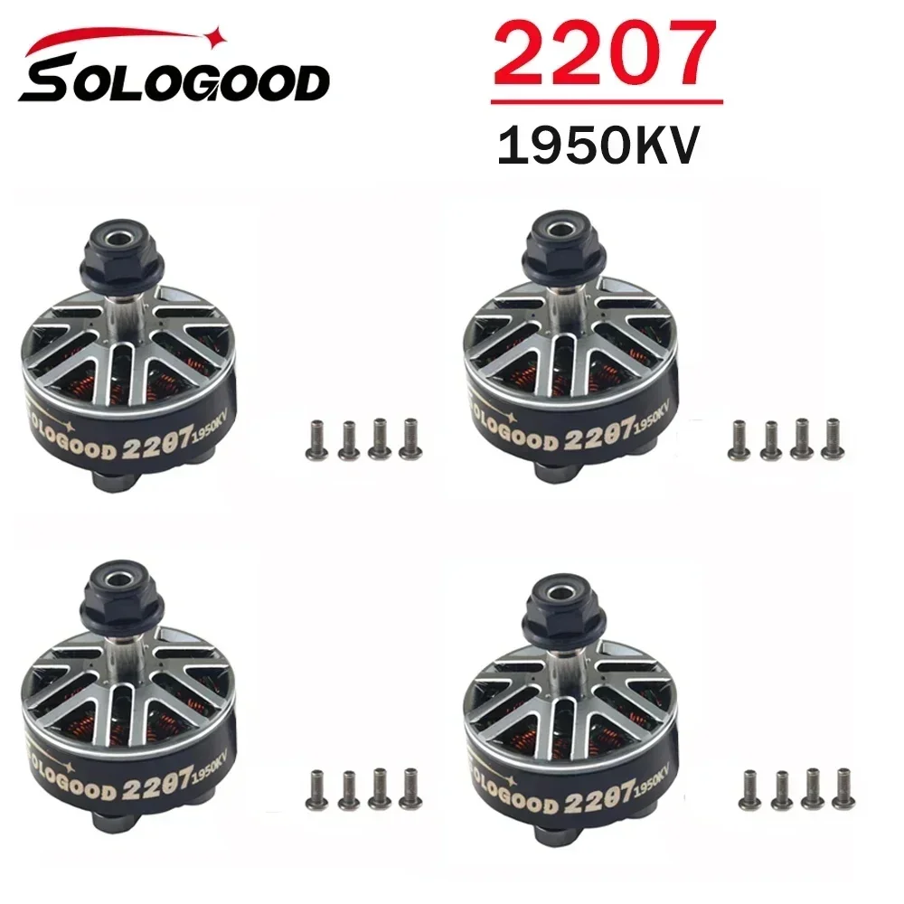 SoloGood APEX EVO Frame Kit  F405 55A V3 Stack ICM42688P BLS55A 4in1 ESC 2207 1950KV 3-6S Lipo Unibell Brushless Motor