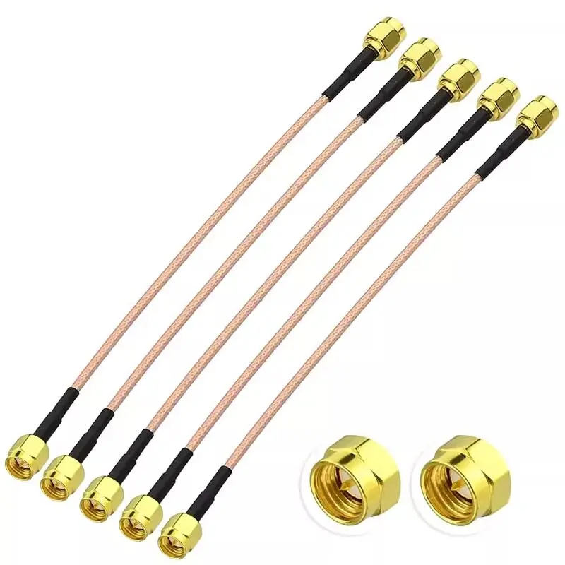 

RG316 Coaxial RF Cable SMA-JJ Male to Male High Frequency Connection Line Signal Test Jumper Extension Line