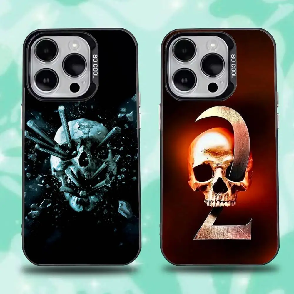 

F-Final D-Destination Phone Case For iPhone 16,15,14,13,12,11,Mini,Pro,E,SE4,XS,MAX Black Candy Matte Cover