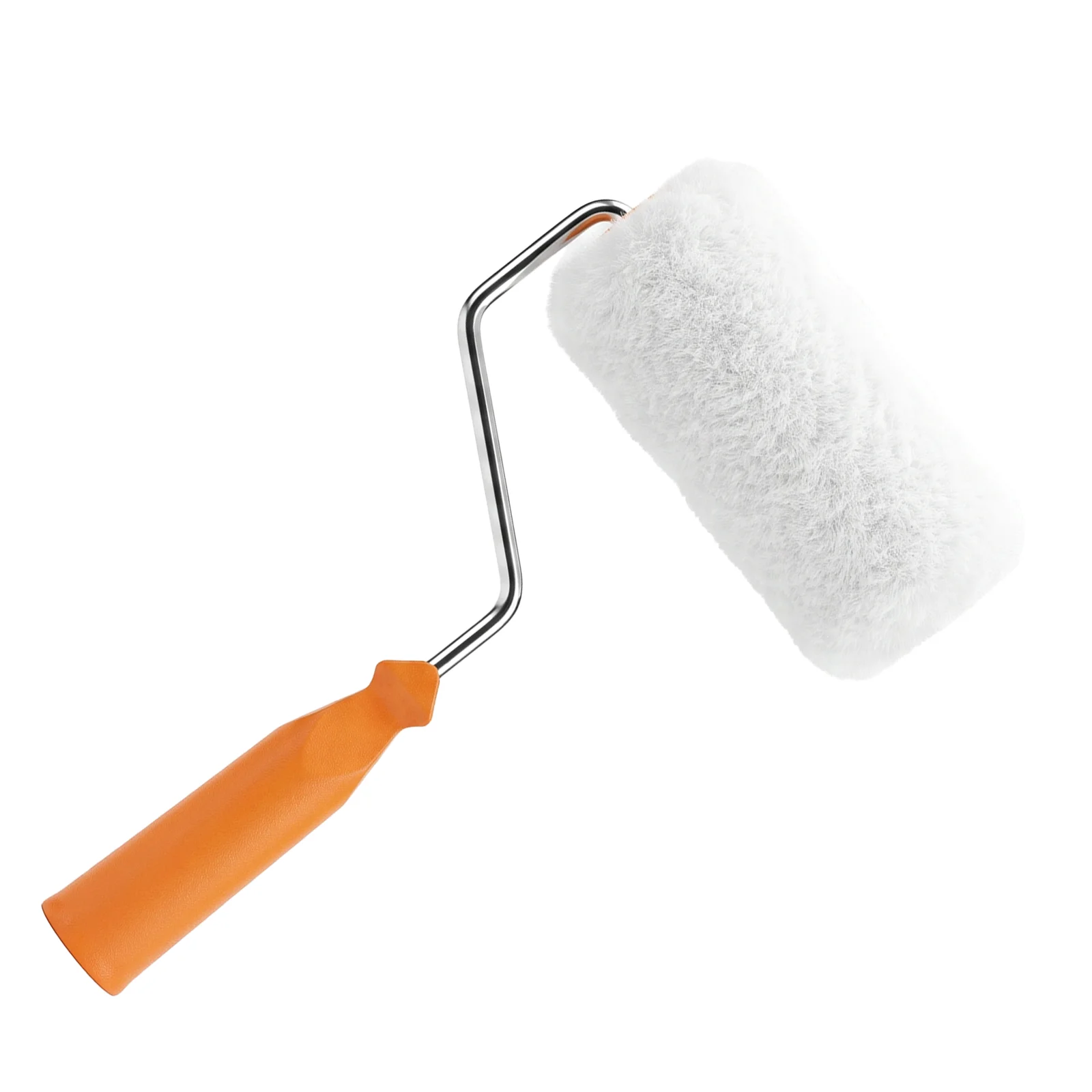 4 Inch Paint Roller with Frame & Handle – Acrylic Fiber Blend Rollers, Nap for Smooth Surfaces & Fine Finishes, Easy to Use