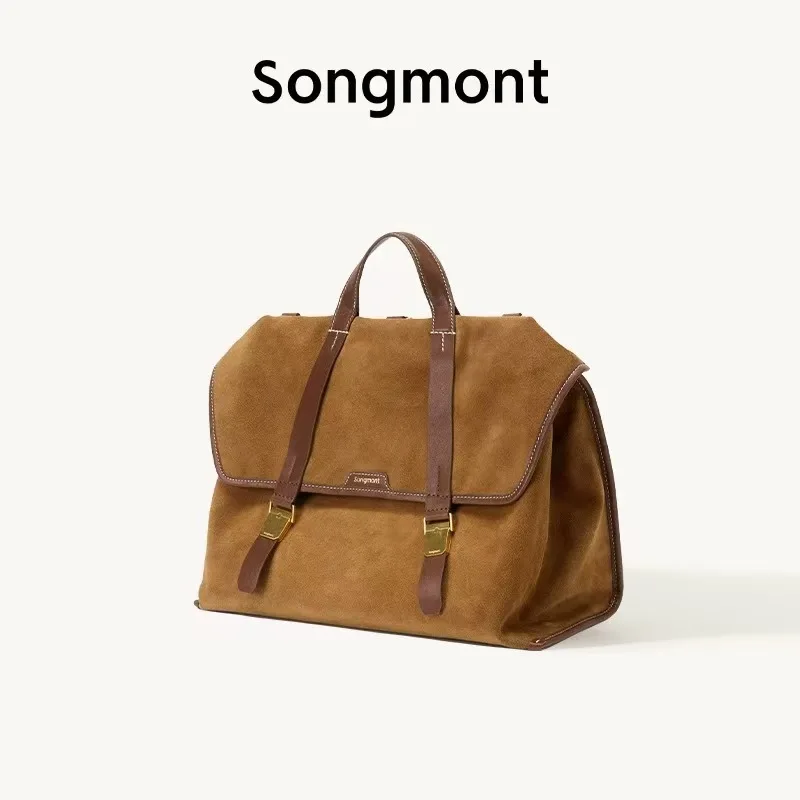 

Songmont Versatile Business Backpack & Briefcase - Large Capacity Professional Bag, Convertible with Detachable Shoulder Strap