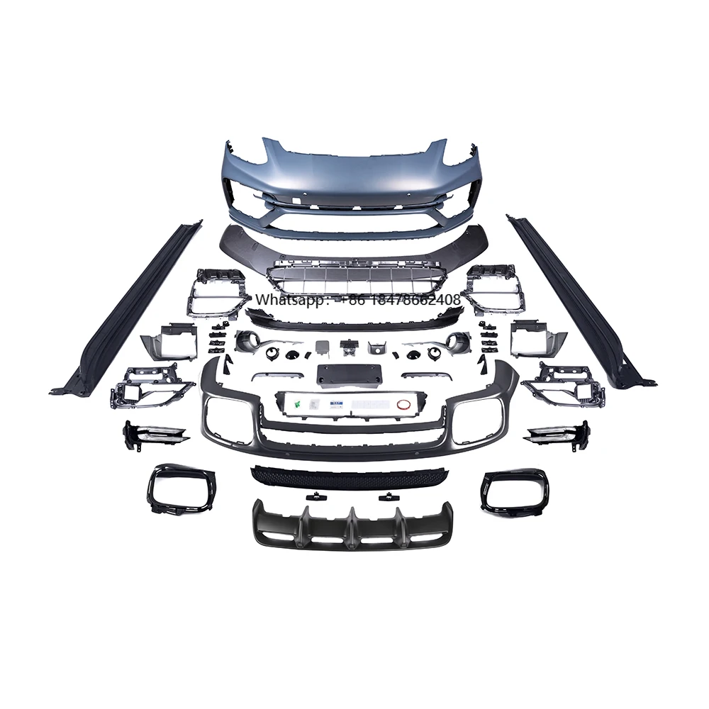 

KM Upgrade 971.2Turbo S Bodykit with DRL,PP Blade - Style Rear Trim Panel for 971 High Quality Improve Vehicle's Visual Appeal