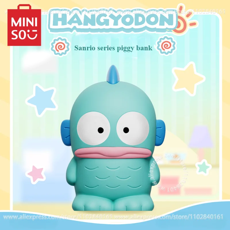 

MINISO Sanrio серия копилка украшения Hangyodon детская игрушка настольное украшение Милая периферийная модель подарок на день рождения