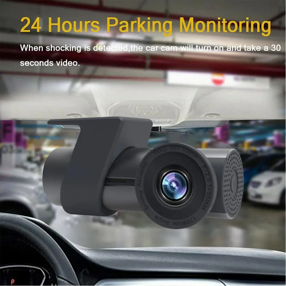 Mini Car Recorder Vedio 1080P WIFI DVR ADAS Dash Camera Car DVR Camera Recorder DashCam For Android Car Radio