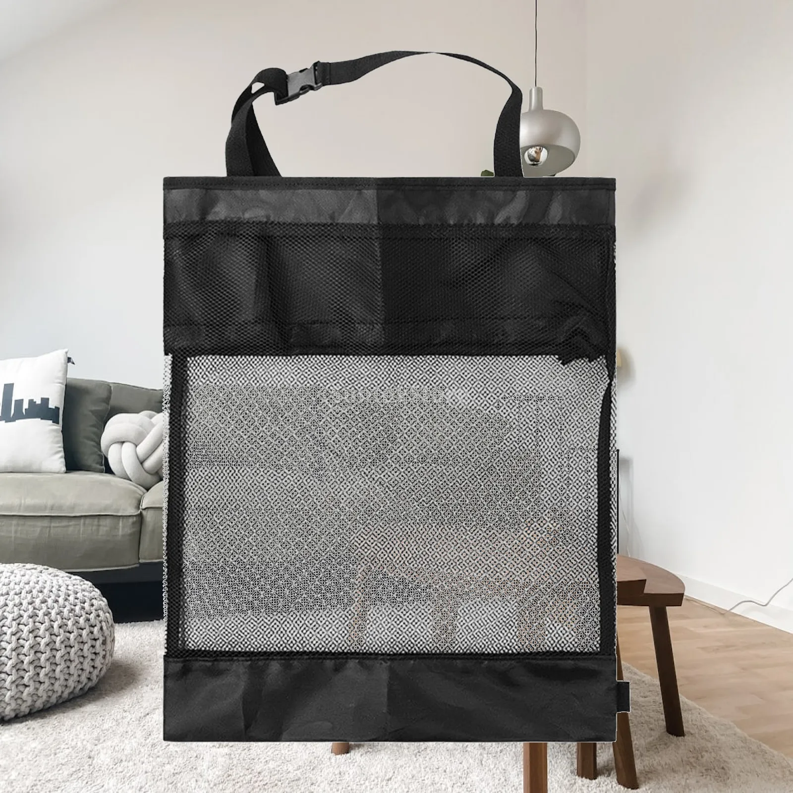 Sports Equipment Cart - Golf Cart Storage Organizer Mesh Extension