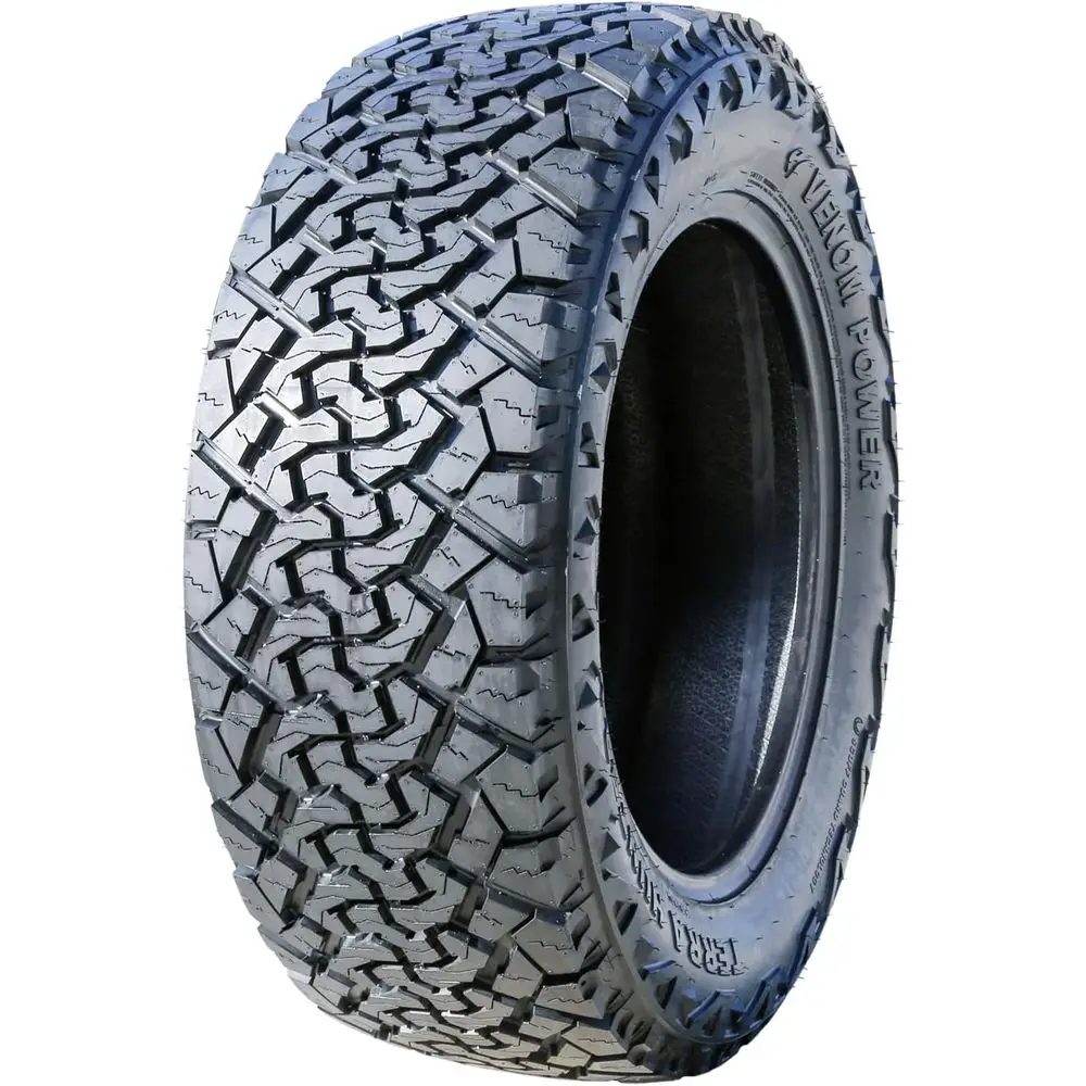 All-Terrain Mud Light Truck Radial Tire 33x12.50R22LT 109R Load Range E LRE 10-Ply BSW Black Side Wall