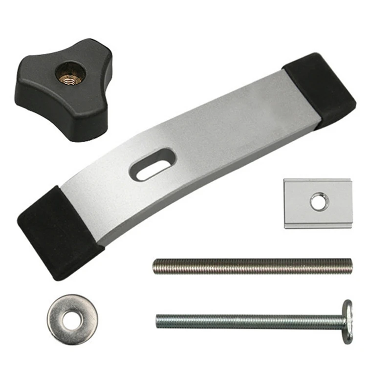 

MAKE-T-Track Hold Down Clamp With T Bolts Silder Aluminum Alloy Woodworking Clamps For Routers Drill Presses Table Saw