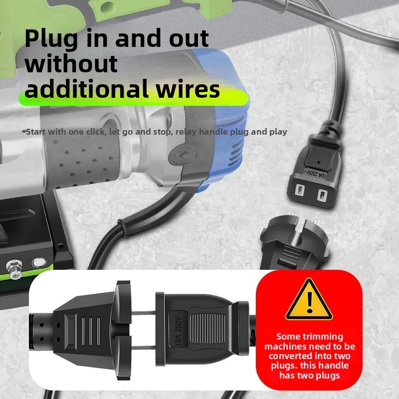 Mortise Jig Woodworking Slotting Locator Compact Router Attachment Router Edge Guide Trimming Machine Hand Tool