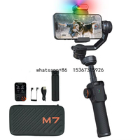 Hohem ISteady M7 Cell Phone Gimbal Stabilizer 3-axis Anti-Shake Stands Extendable Selfie Stick for Live Vlog