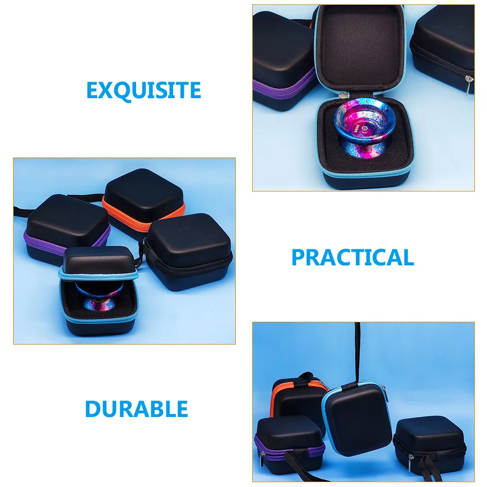 

Small YoYo Storage Bag Travel Pouch Organizer Light Gift Finger Holder Beginner String Case Box For