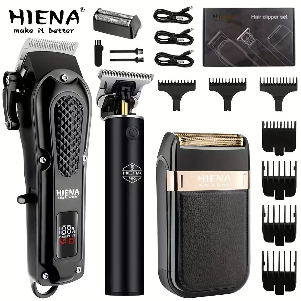 

Триммер, малошумный набор ножниц для гравировки, электрический перезаряжаемый скребок, регулируемый бронзовый борода, мужской подарок, профессиональная стрижка