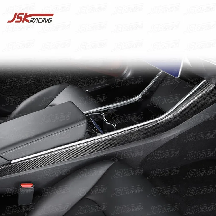 

Накладка на центральную консоль из карбона для Tesla Model 3 2016-2019 годов