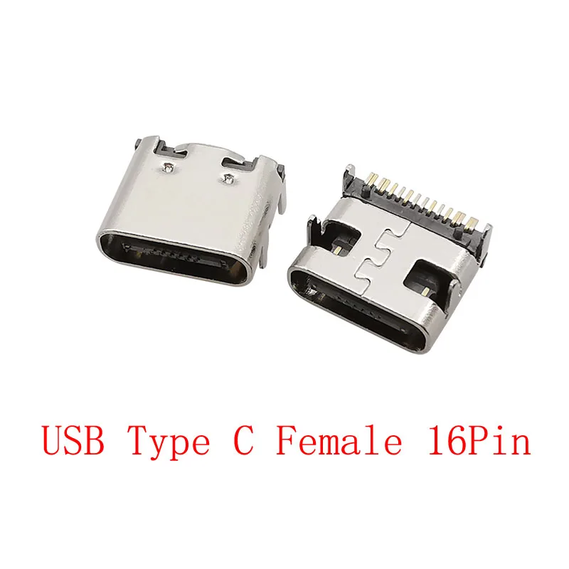 Type C Female 16 Pi…