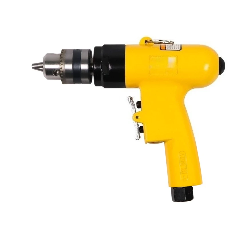 前進・後進エアドリル 空気圧工具高速ボール盤 ピストル型電動ドリル エアガン ドリル 3/8