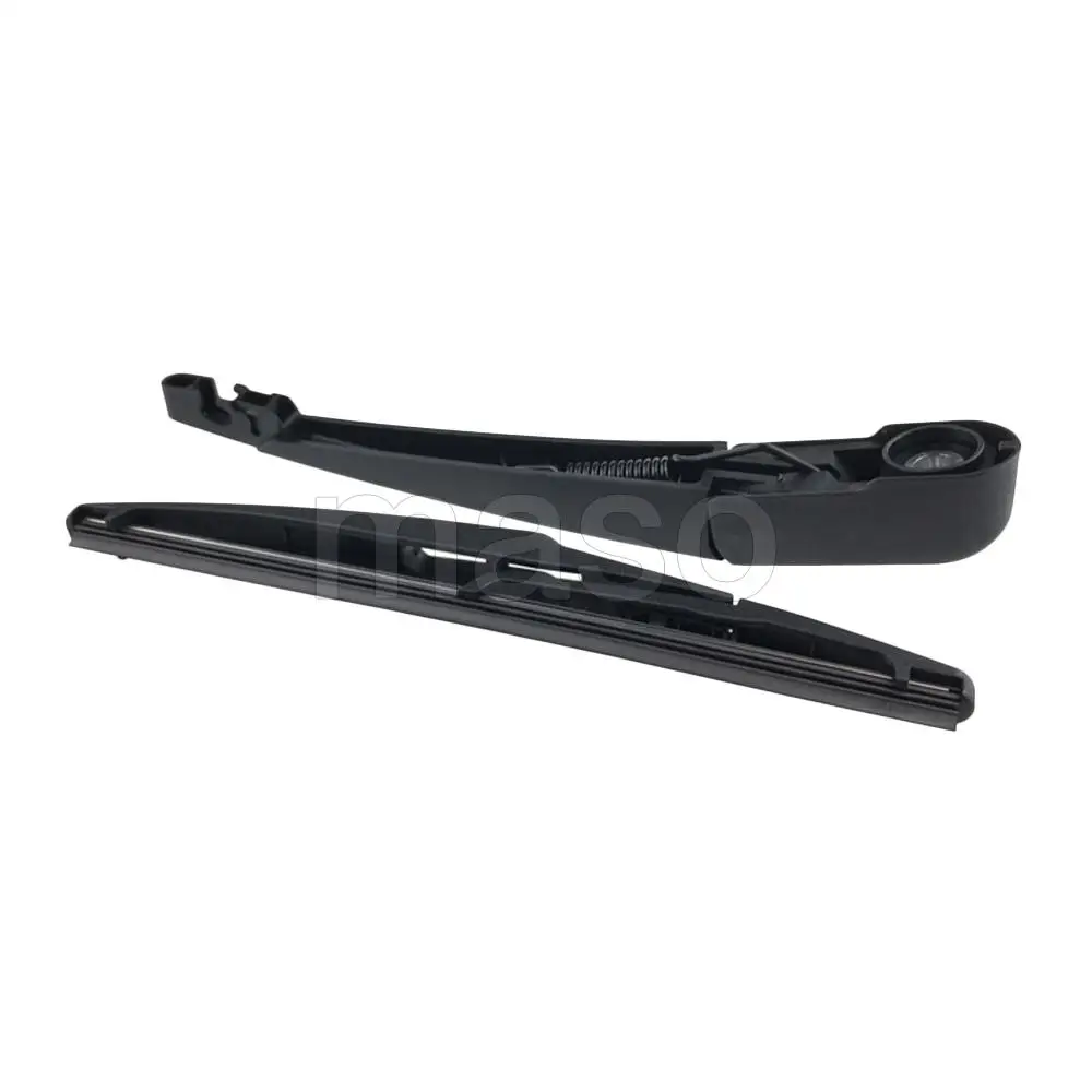 26677102 لسيارة شيفروليه لوفا RV 2016 بدائل مرفق ذراع الممسحة الخلفية السوداء مع أغطية الغطاء وشفرات الممسحة #2