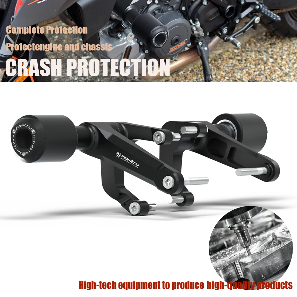 Motorcycle Frame Sliders Crash Protector For KTM 1290 Super Duke R / 2013-2019 Fall prevention Side dumping anti-fall