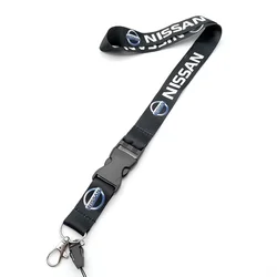 Lanyard neck strap for id card Holders Office Neck Strings/Strap for Nissan X-trail Qashqai Note Juke Sentra Patrol Navara Micra