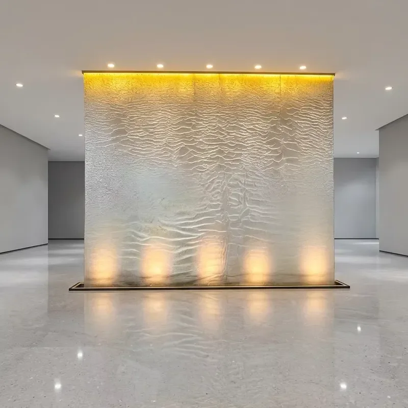 for Stainless Steel Mesh Water Curtain Indoor Outdoor Decoration Waterfall View Hotel Shopping Mall Villa Customizable