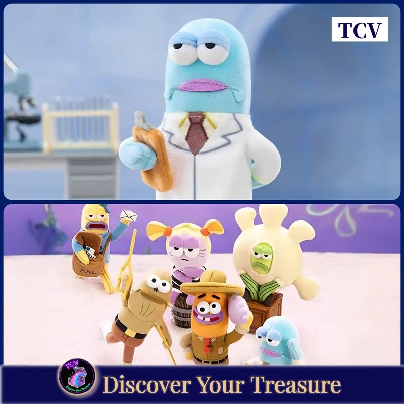 

Коллекционная плюшевая игрушка-сюрприз Tcv Popmart Spongebob Bikini Bottom Buddies 2 Series: Милая мультяшная фигурка в закрытой коробке для декора