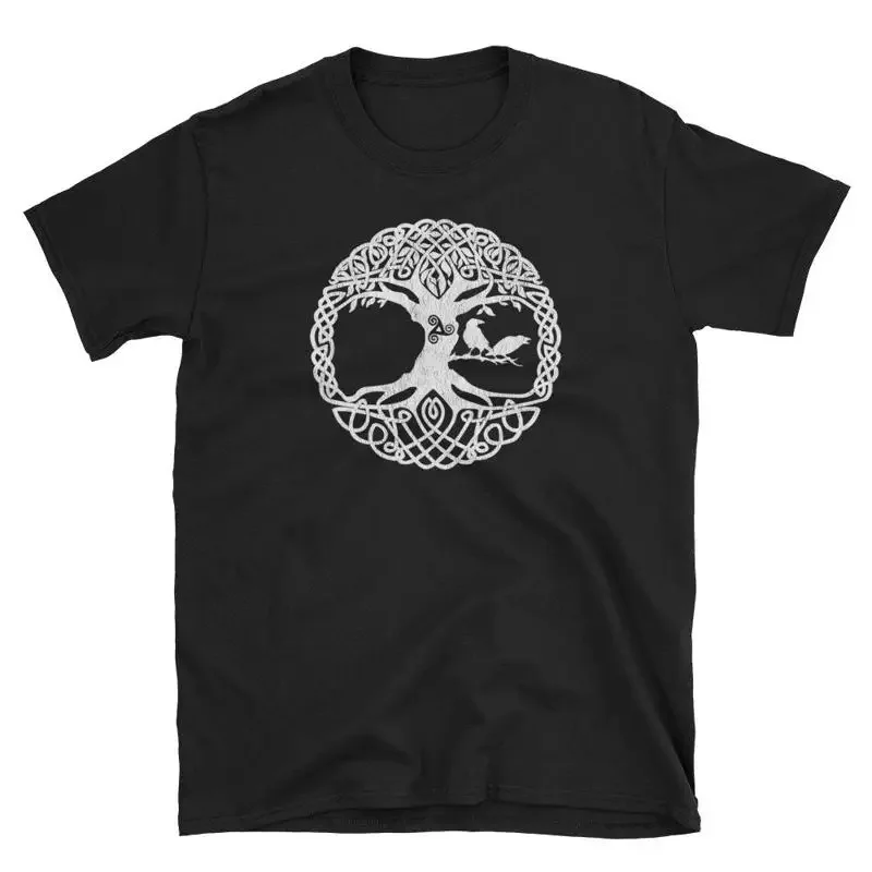 Yggdrasil Norse Tree Good Luck Esoteric Wicca Symbol T Shirt