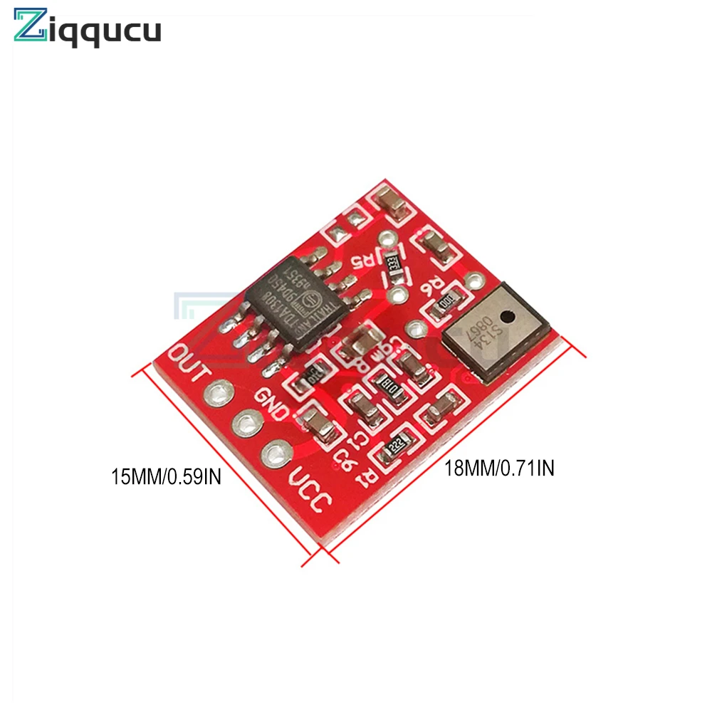 Silicone microfono amplificatore scheda modulo ingrandimento lente d\'ingrandimento microfono digitale testa con amplificazione Pre-fase