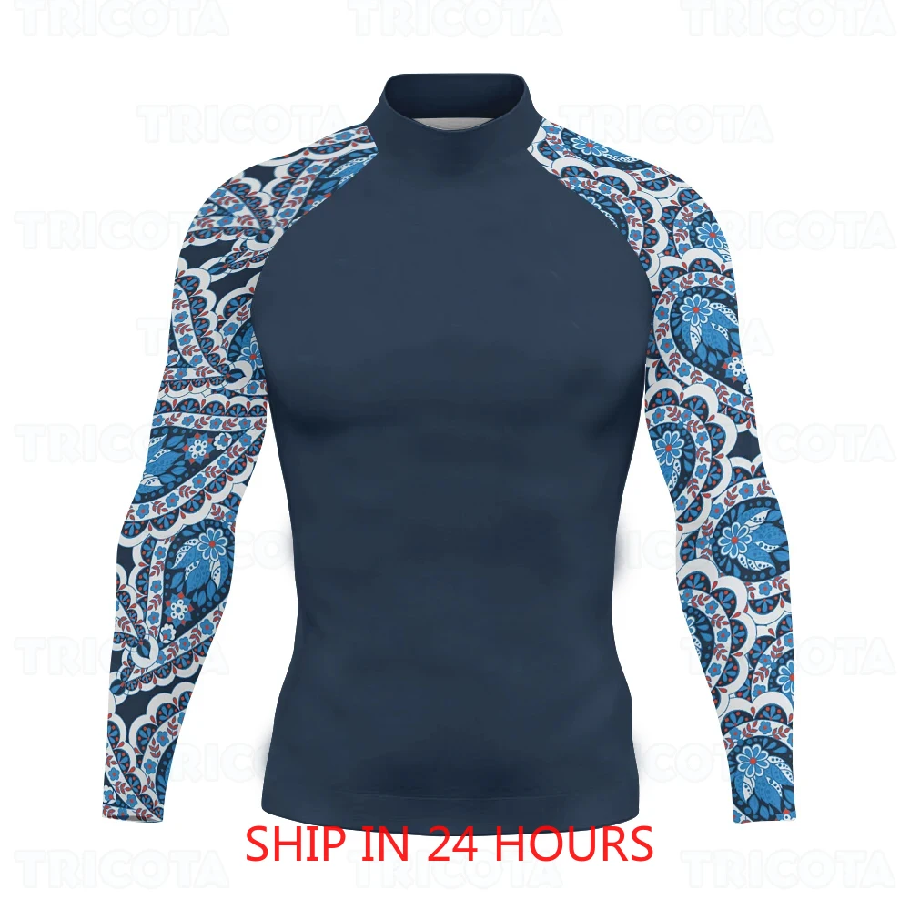 

Мужская одежда для серфинга, футболки для плавания и дайвинга, плотные купальники с длинными рукавами, рашгард, одежда с защитой от ультрафиолета, пляжный поплавок, топы