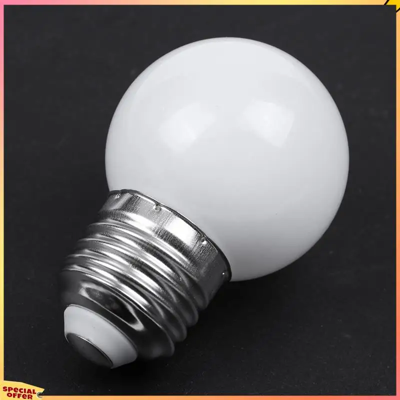 ABFI 20 piezas E27 0,5 W AC220V lámpara incandescente blanca bombilla decoración lámpara