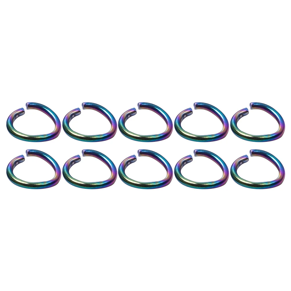 

100Pcs Multipurpose Open Jump Rings Jewelry Accessory Small Connecting Rings for DIY Projects Necklace Bracelet