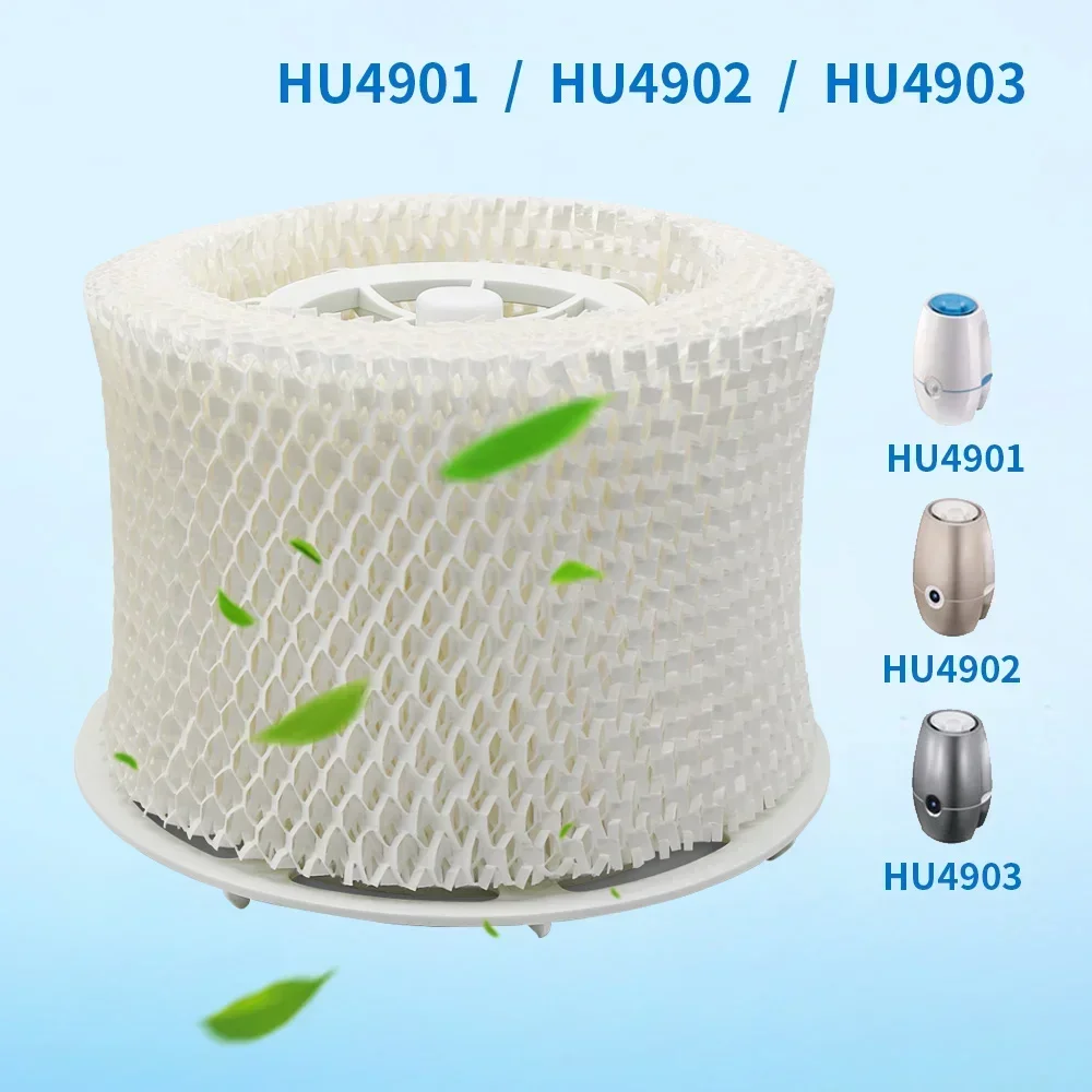 OEM HU4101 luchtbevochtigerfilters, filterbacteriën en schaal voor Philips HU4901/HU4902/HU4903 luchtbevochtigeronderdelen