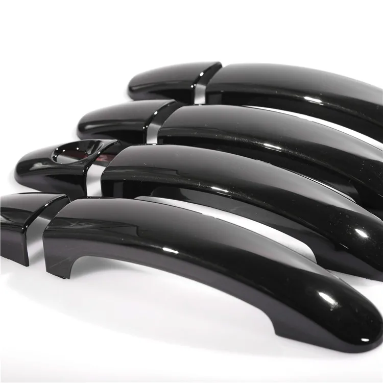 for Ford Focus 2 MK2 II for Focus 3 MK3 2012-2018 black piano shine Car Door Handle Bowl Cover Car Accessories Sticker