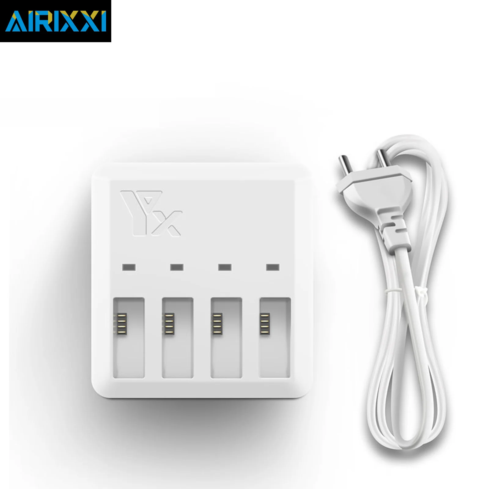 Airixxi 4‑In‑1 Battery Charging Hub For Dji Tello Drone 1A Per Port Ac 100‑240V Multi Battery Charger Manager Drone Accessory