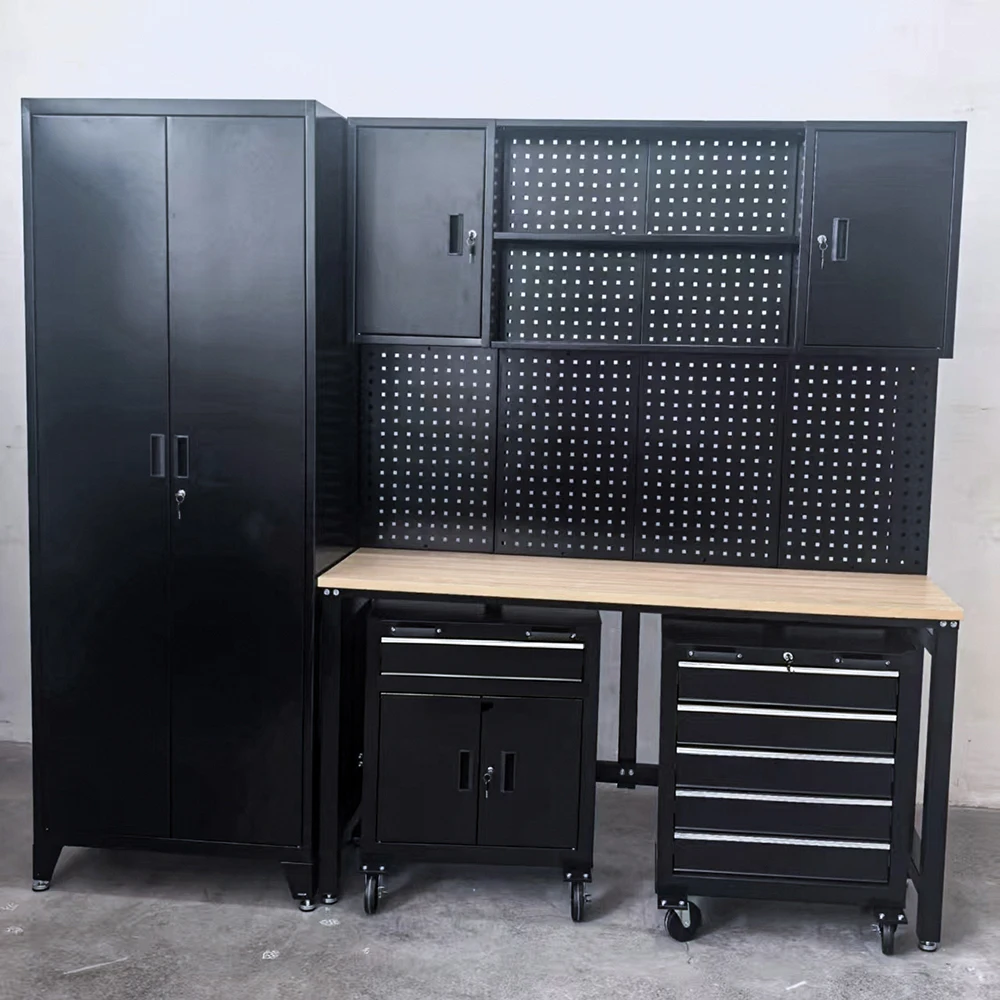 Heavy Duty Drawer Steel Tool Storage Cabinet Large Combination Garage Organizer Workbench Furniture Modular Tool Chest