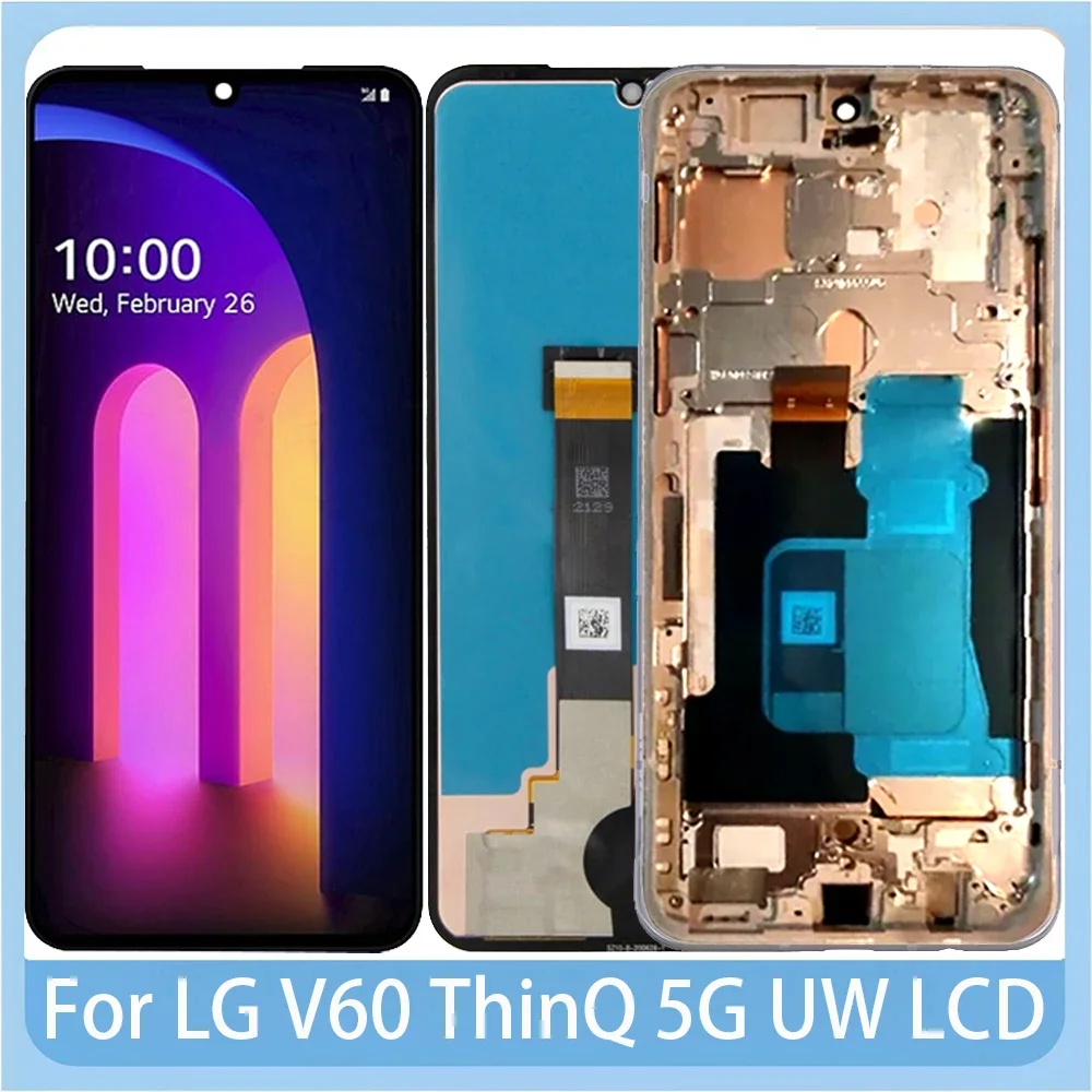 6.8 بوصة شاشة LCD أصلية لجهاز LG V60 ThinQ 5G UW – تقييم شامل ونصائح عملية لاستبدال الشاشة