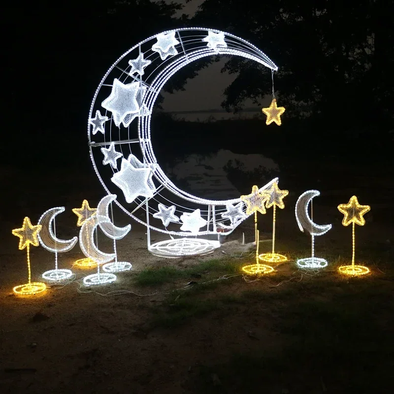 Mid-Autumn Festival LED Luminous Moon XINGX Modeling Light