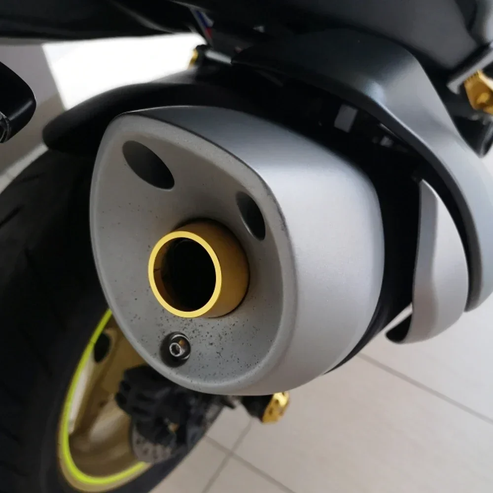 Muffler pipe End For YAMAHA TMAX530 sx dx 2017-2019 Tmax560 2020-2023 tmax 530 560 Motorcycle Accessories CNC Exhaust Tip Cover