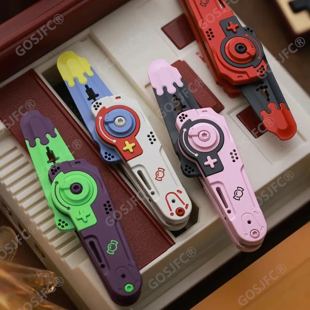 SUGAR EDC Dimensional Slash Tool Modeling Ceramic Coating Fidget Toys For Adults Stress Relief Toy Anxiety Relief Gadgets